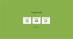 Desktop Screenshot of funportal.info