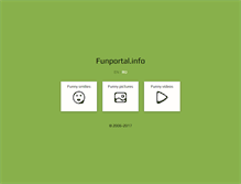 Tablet Screenshot of funportal.info